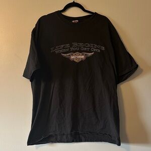 Harley-Davidson Black Graphic Tee